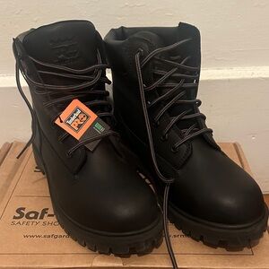 Timberland Pro womens 8.5, NEW , Steel Toe in black